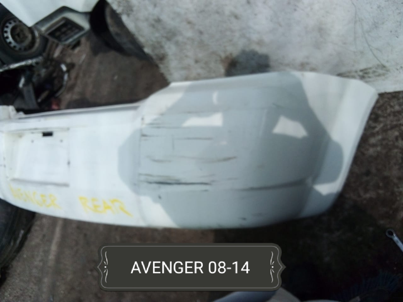 PARACHOQUES POSTERIOR DODGE AVENGER 2008 AL 2014